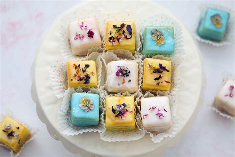 Almond Petits Fours Recipe Reily Products