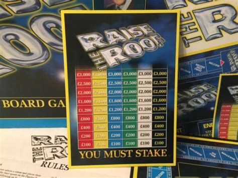 Raise The Roof Board Game Complete Vintage Retro 1995 Tv Show Bob