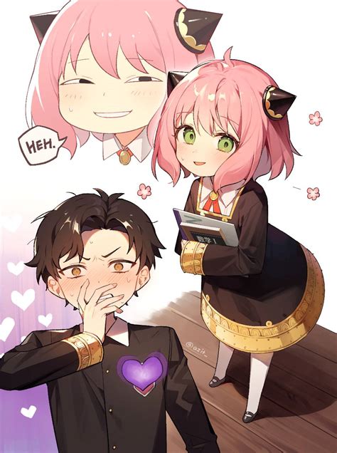 anya x damian by helenapalomino2 on deviantart