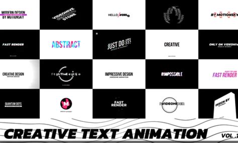 20 Best Free After Effects Presets Text Transition And Animation
