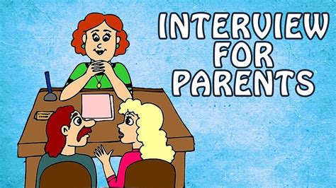 Interview For Parents Learn How To Give Interviews For Schools Youtube