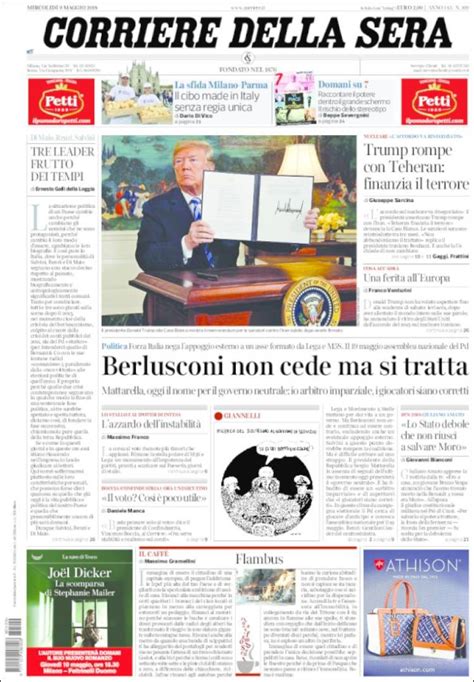 Address, phone number, corriere della sera reviews: Periódico Corriere della Sera (Italia). Periódicos de ...