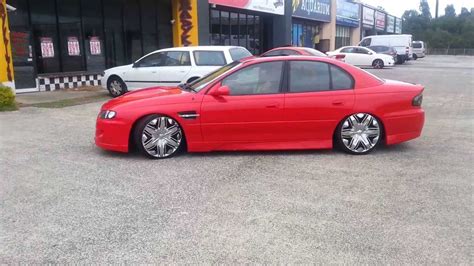 Holden Vx Commodore With 20inch Chrome Rims Lowered Bodykits Custom