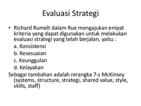 Pertemuan 11 Pengendalian Dan Evaluasi Strategik