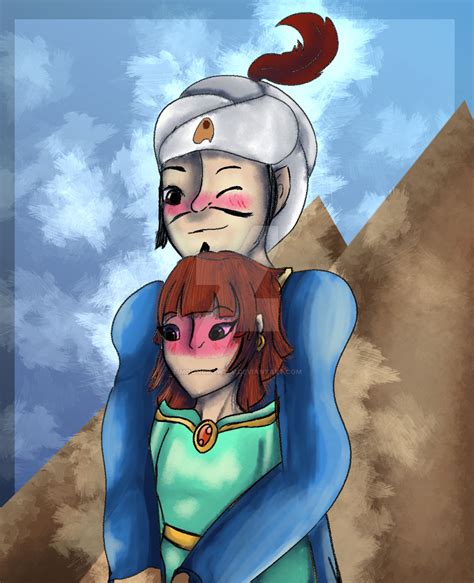 Art Trade Akinator And Jenni By Moondrawzlv On Deviantart