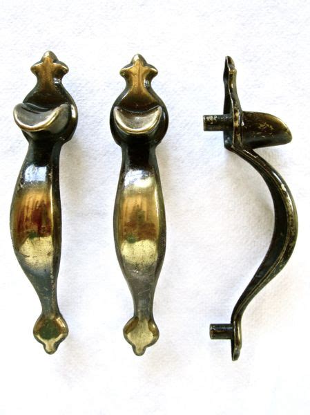 3 Antiqued Brass Handles Uncanny Artist
