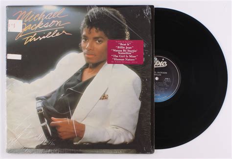 Michael Jackson Thriller Vinyl Record Pristine Auction