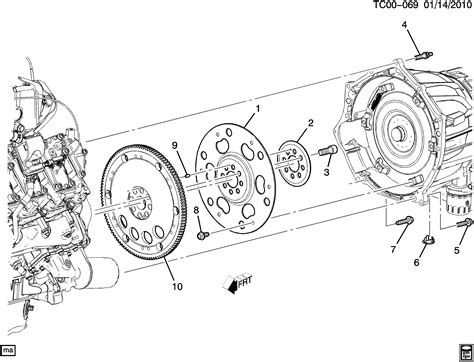 Avalanche Bodystyle Wd Engine To Transmission Mounting