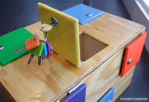 Baby board, developing personalized board for adult, busy board for crib, sensory play board for toddler, homemade kids wood toy, education. Toddler Latch Board: This is Oskar's Lock Box | Designer's ...