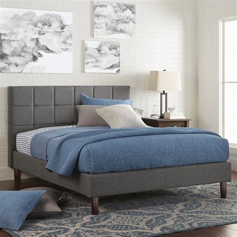 Better Homes And Gardens Knox Upholstered Platform Bed Furniture Under