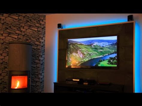 Smart box with hd for tv. build a TV LED Wall - YouTube