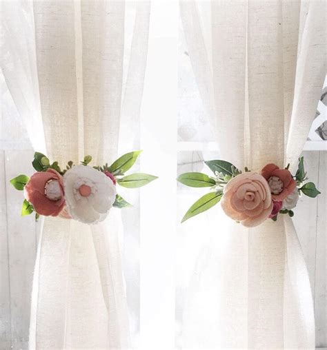 Top 50 Beautiful Floral Tassel And Beaded Curtain Tie Back Ideas