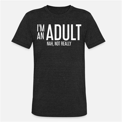 Shop Adults Funny T Shirts Online Spreadshirt