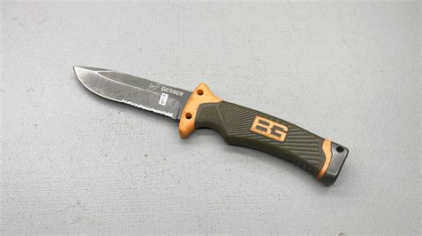 Gerber Bear Grylls Ultimate Fixed Blade Bowie Knife Tool Exchange