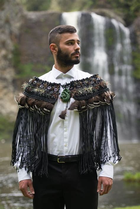 Tane Contemporary Korowai Maori Designs Fashion Maori