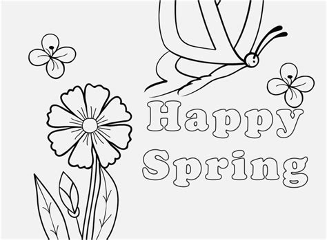 Print the sheets twice and cut out the images. spring break coloring pages printable free - Google Search in 2020 | Spring coloring sheets ...