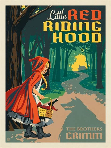 Anderson Design Group Literary Classics Little Red Riding Hood The