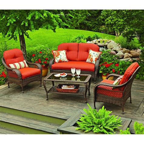Better Homes And Gardens Victoria Outdoor Dining Patio Set Cushioned
