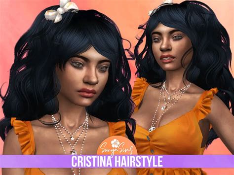 Sonya Sims Exalted Modulation And Cristina Hair Sims 4 Hairs