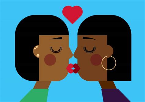 120 Black Lesbian Kiss Stock Illustrations Royalty Free Vector Graphics And Clip Art Istock
