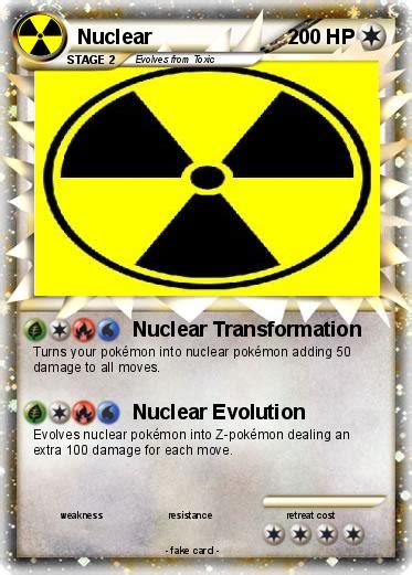Pokémon Nuclear 64 64 Nuclear Transformation My Pokemon Card