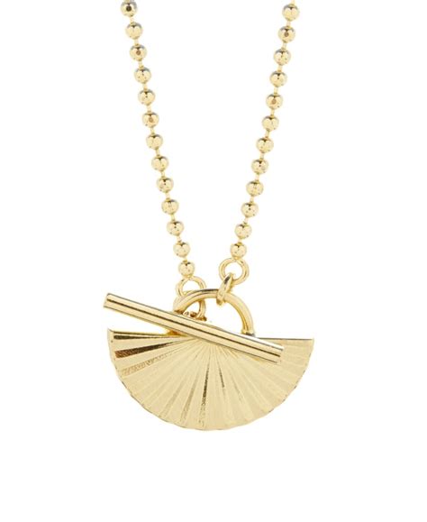 Sophisticated And Chic The Celeste Half Toggle Necklace Is Sure To
