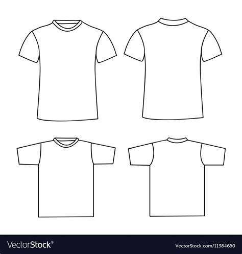 3041 Free Blank T Shirt Template Front And Back Zip File Download