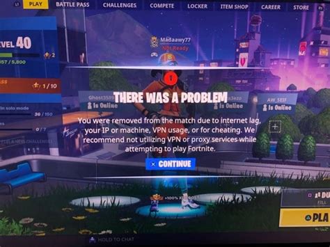 Keep Getting Kicked From Match On Android Fortnite But Not Ps4 Any Idea