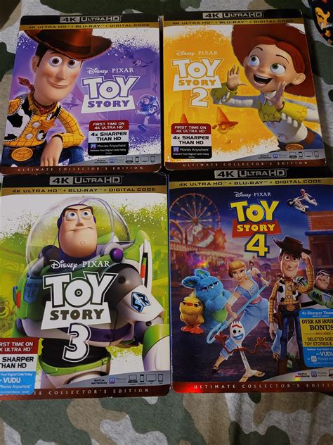 Decided To Upgrade The Toy Story Quadrilogy To 4k R4kbluray