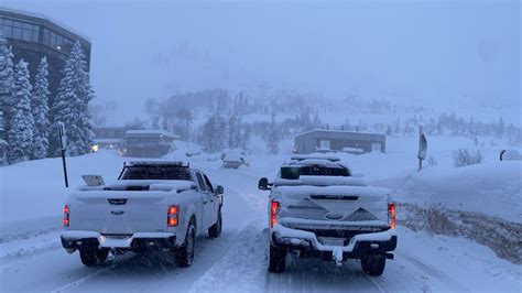 Northern Utah Has Snow Southern Utah Has Flash Flood Alerts