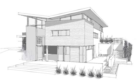 15 Inspirasi Sketsa Rumah Minimalis Modern 2023 Qhomemart