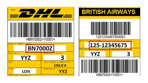 Tracking Labels Dhl Japan