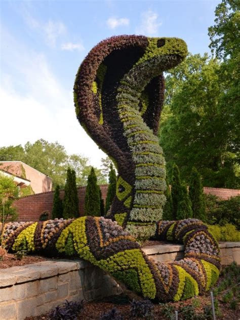 Incredible Giant Living Sculptures At Atlanta Botanical Gardens 16 Photos Funcage