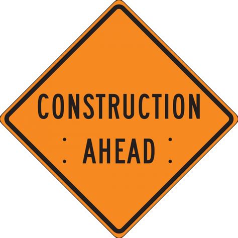 Construction Ahead Roll Up Construction Sign Frc410