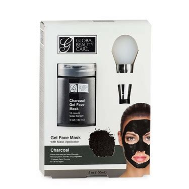 Global beauty care collagen spa anti aging treatment mask for all skin pack of 5. GLOBAL BEAUTY CARE® Charcoal Gel Face Mask with Applicator ...