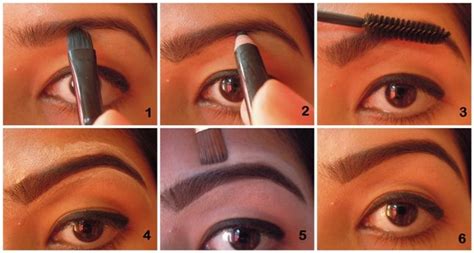 How To Fill Your Eyebrows How To Grow Eyebrows Filling In Eyebrows