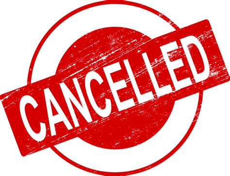 Games Cancelled Nov 2122