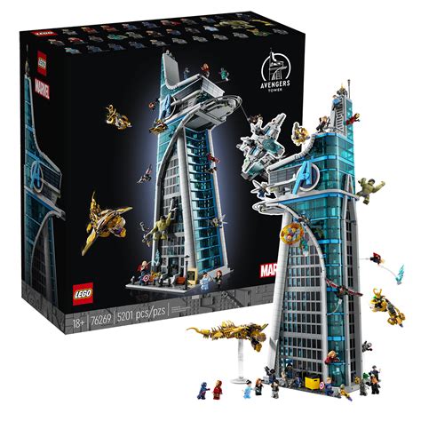 Lego Marvel 76269 Avengers Tower Le Set Est En Ligne Sur Le Shop