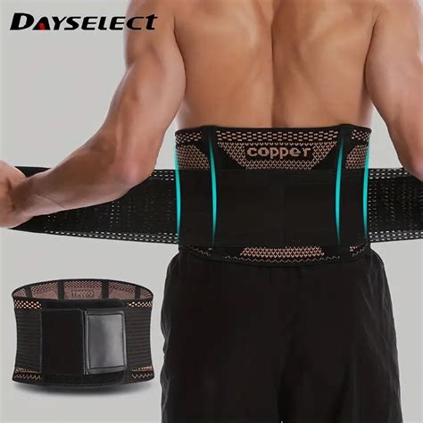 Copper Compression Slim Back Brace Get Relief From Lower Back Pain
