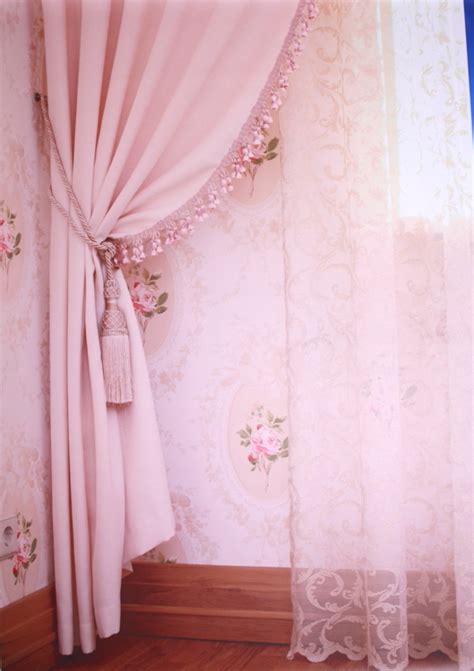 Huayi Art Fabric Cloth Photography Background Pink Curtain Backdrop