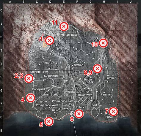 Warzone All Bunkers Vaults Codes Locations Map Season