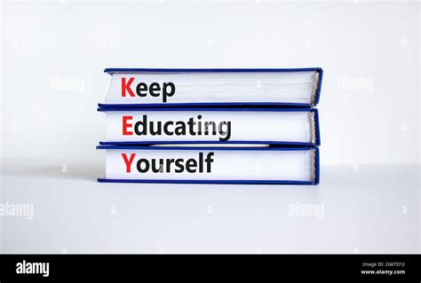Key Keep Educating Yourself Symbol Books With Words Key Keep