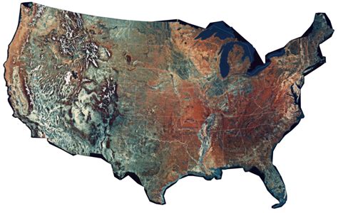 United States Topographic Map Sidas Usa