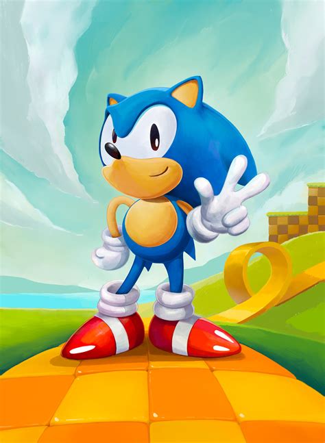 Artstation Sonic The Hedgehog