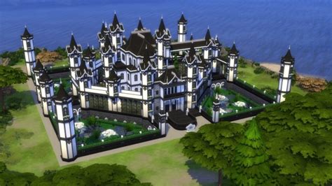 The Gothic Castle By Jordan1996 At Luniversims Sims 4 Updates