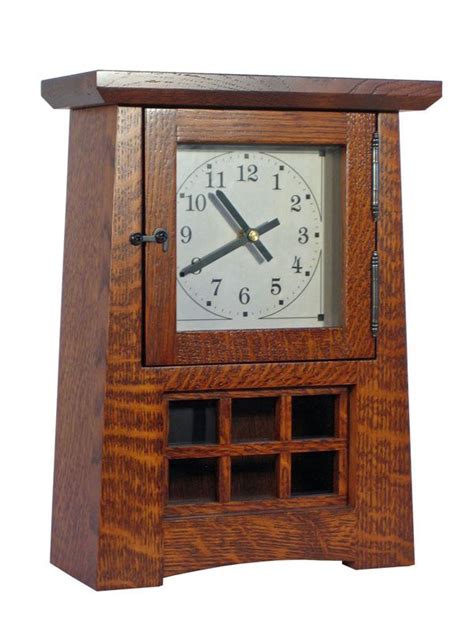 Stickley Mantel Clock Plans Woodworking Projects And Plans