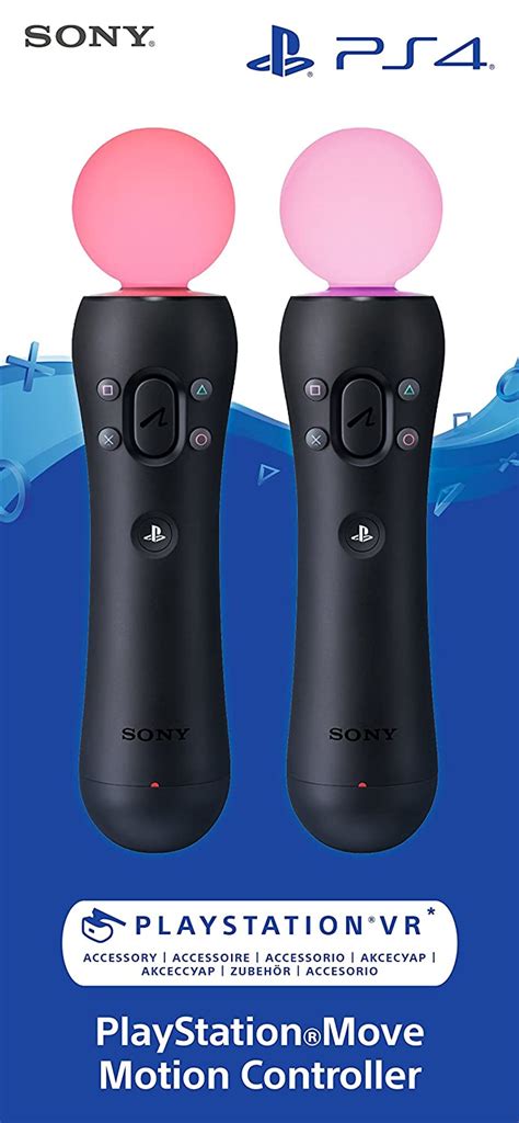 Amazon Sony Playstation Move Motion Controller Twin Pack Ps4psvr