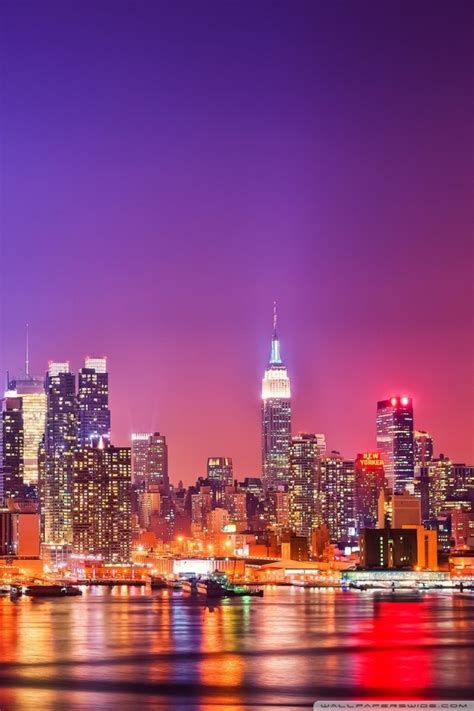 New York City Night Skyline New York Skyline At Night 2560x1600