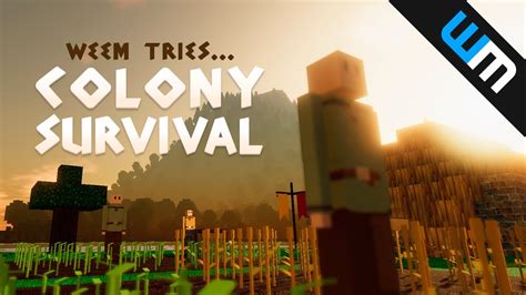 Colony Survival Gameplay Quick Look At Colony Survival Youtube