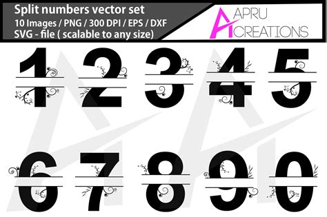 Layered Number Svg For Silhouette Layered Svg Cut File